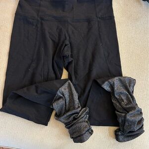 Lululemon Leggings with faux leg warmers